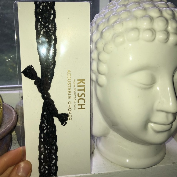 KITSCH stretch lace choker NEW - Picture 2 of 4